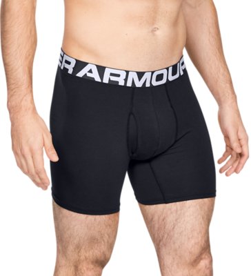 boxeurs Under Armour Homme 2020 Charged Cotton Wicking 4-Way Stretch 6 in environ 15.24 cm pack 3